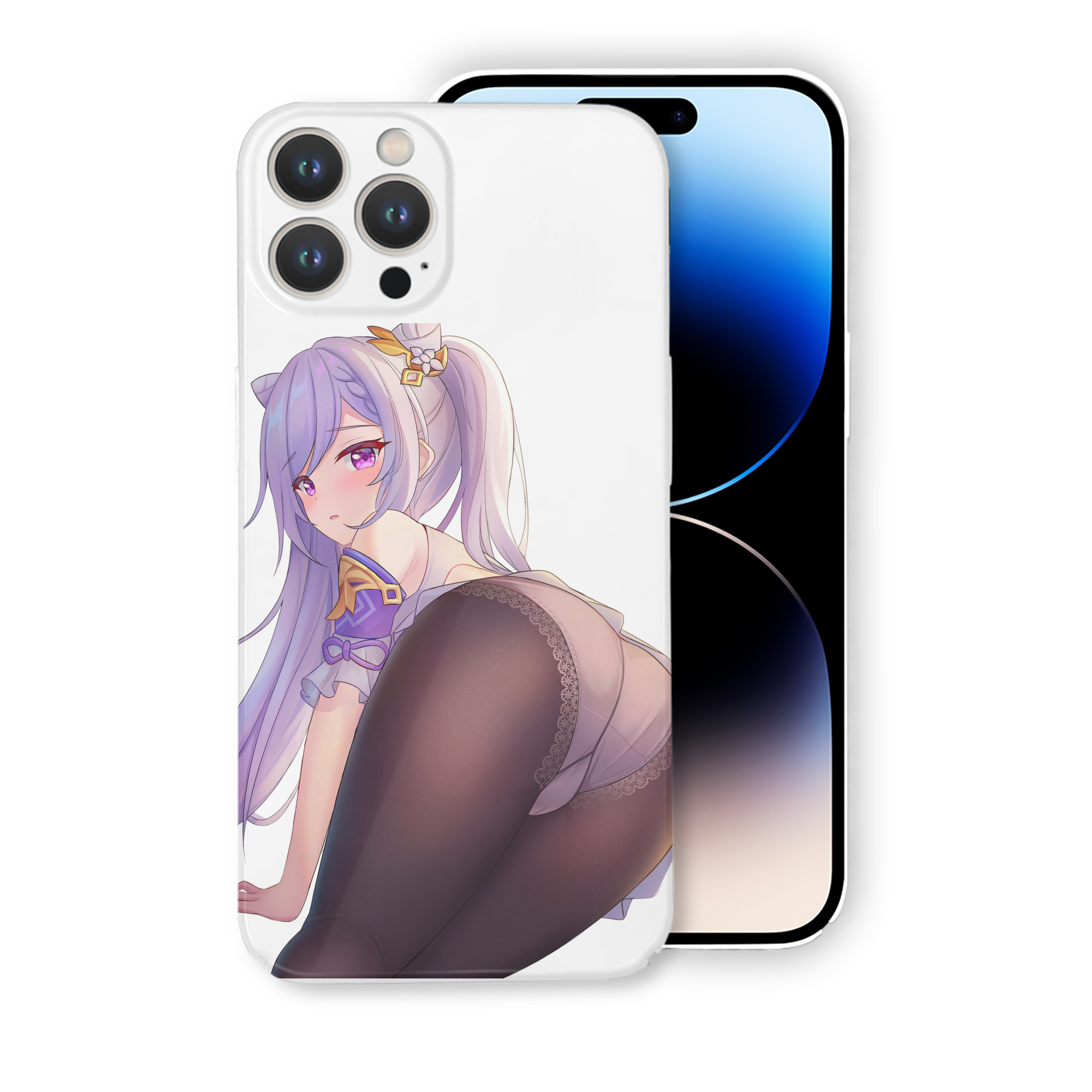 げんし神 刻晴 こくせい genshin Kokusei 【iPhone 14シリーズ対応】ハードケース